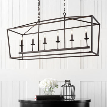 Pagoda Lantern Metal LED Pendant